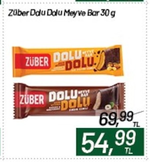 Züber Dolu Dolu Meyve Bar 30 G