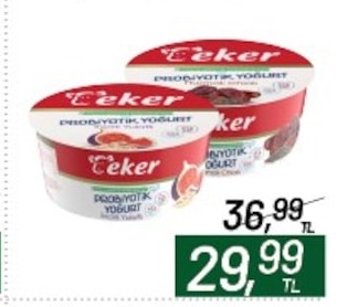 Eker Probiyotik Yoğurt 2X125G