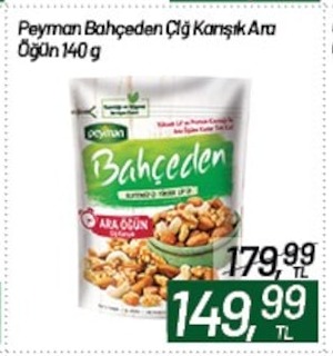 Peyman Bahçeden Çiğ Karışık Ara Öğün 140 G
