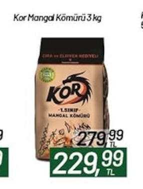 Kor Mangal Kömürü 3Kg