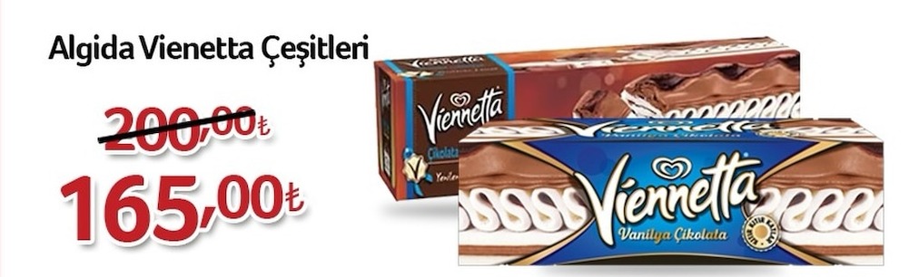 Algida Vienetta Çeşitleri