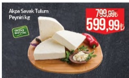 Akpa Savak Tulum Peyniri Kg