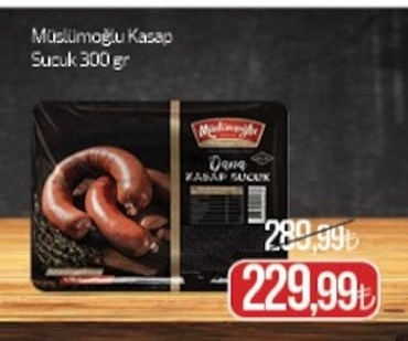 Müslümoğlu Kasap Sucuk 300G