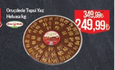 Oruçdede Tepsi Yaz Helvası Kg