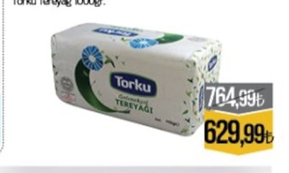 Torku Tereyağı 1000Gr