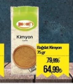 Bagdat Kimyon 75Gr
