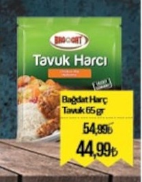 Bağdat Tavuk Harcı 65 Gr