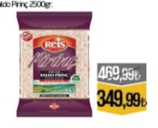 Reis Baldo Pirinç 2500Gr