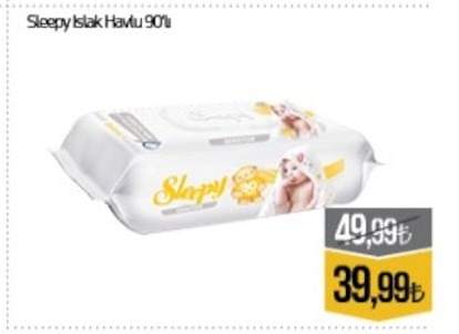 Sleepy Islak Havlu 90'Lı