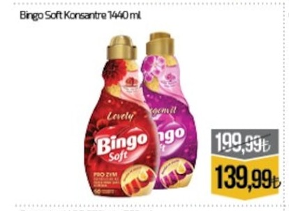 Bingo Soft Konsantre 1440 Ml