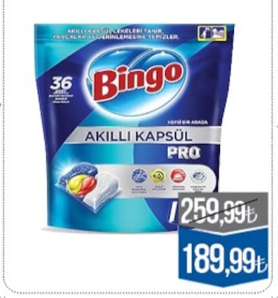 Bingo Akıllı Kapsül Pro 36 Adet
