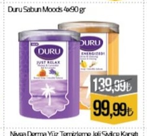 Duru Sabun Moods 4X90Gr