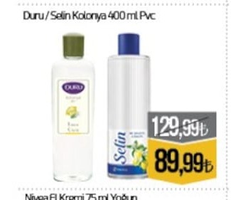 Duru Selin Kolonya 400Ml Pvc