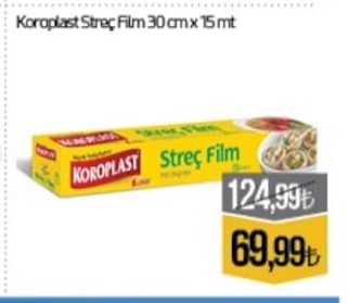 Koroplast Streç Film 30Cm X 15Mt