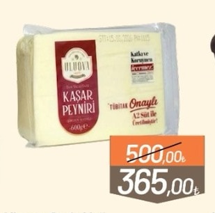 Uluova Kasar Peyniri 600G