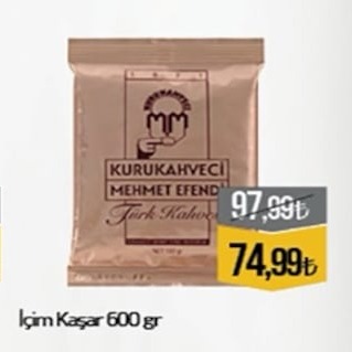 Kurukahveci Mehmet Efendi Türk Kahvesi 100 G
