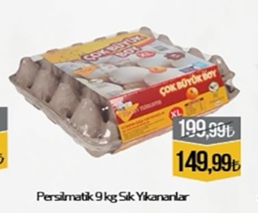 Çok Büyük Boy Yumurta
