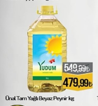 Yudum Sıvı Yağ 5L