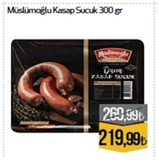 Müslümoğlu Kasap Sucuk 300 Gr