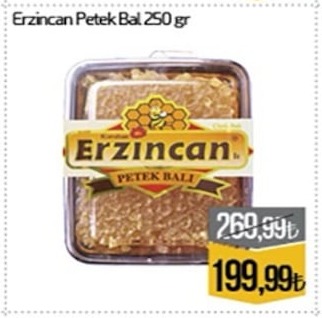 Erzincan Petek Bal 250 Gr