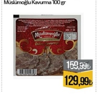 Müslümoğlu Kavurma 100 Gr