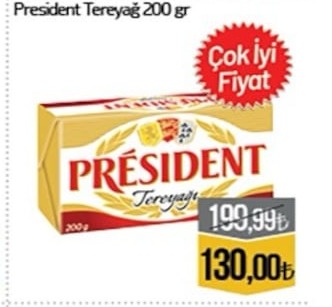 President Tereyağı 200 Gr