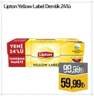 Lipton Yellow Label Demlik 24Lü