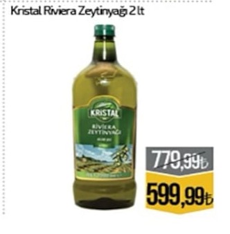 Kristal Riviera Zeytinyagi 2Lt