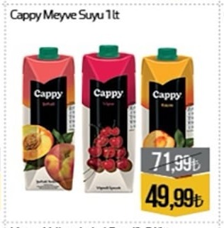 Cappy Meyve Suyu 1Lt