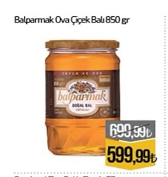 Balparmak Ova Çiçek Balı 850 Gr