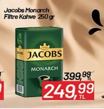 Jacobs Monarch Filtre Kahve 250Gr