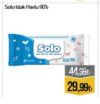 Solo Islak Havlu 90'Lı