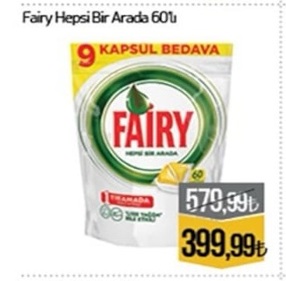 Fairy Hepsi Bir Arada 60Li