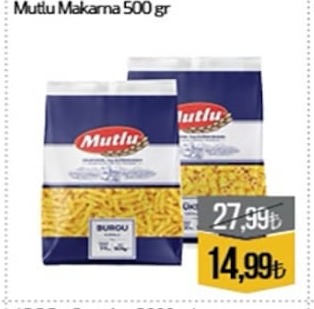 Mutlu Makarna 500 Gr