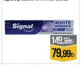 Signal Dis Macunu 70Ml White Advance