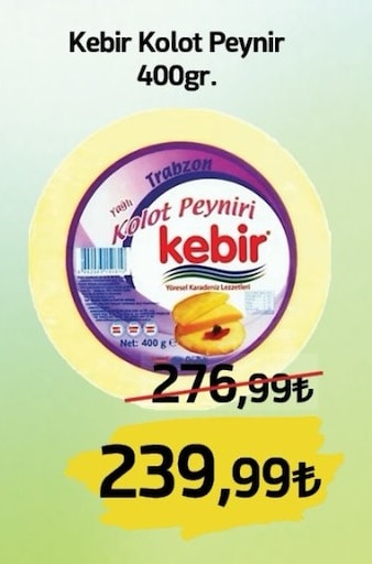 Kebir Kolot Peyniri 400Gr.