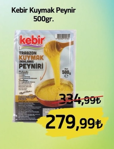 Kebir Trabzon Kuymak Peyniri 500G