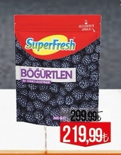 Superfresh Böğürtlen 300G