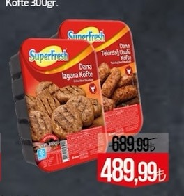 Superfresh Dana Izgara Köfte 300Gr