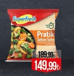 Superfresh Pratik Sebze Sote