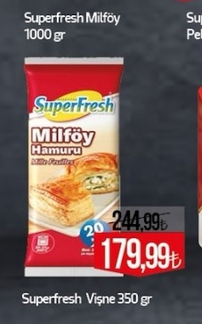 Superfresh Milfoy Hamuru 1000 Gr