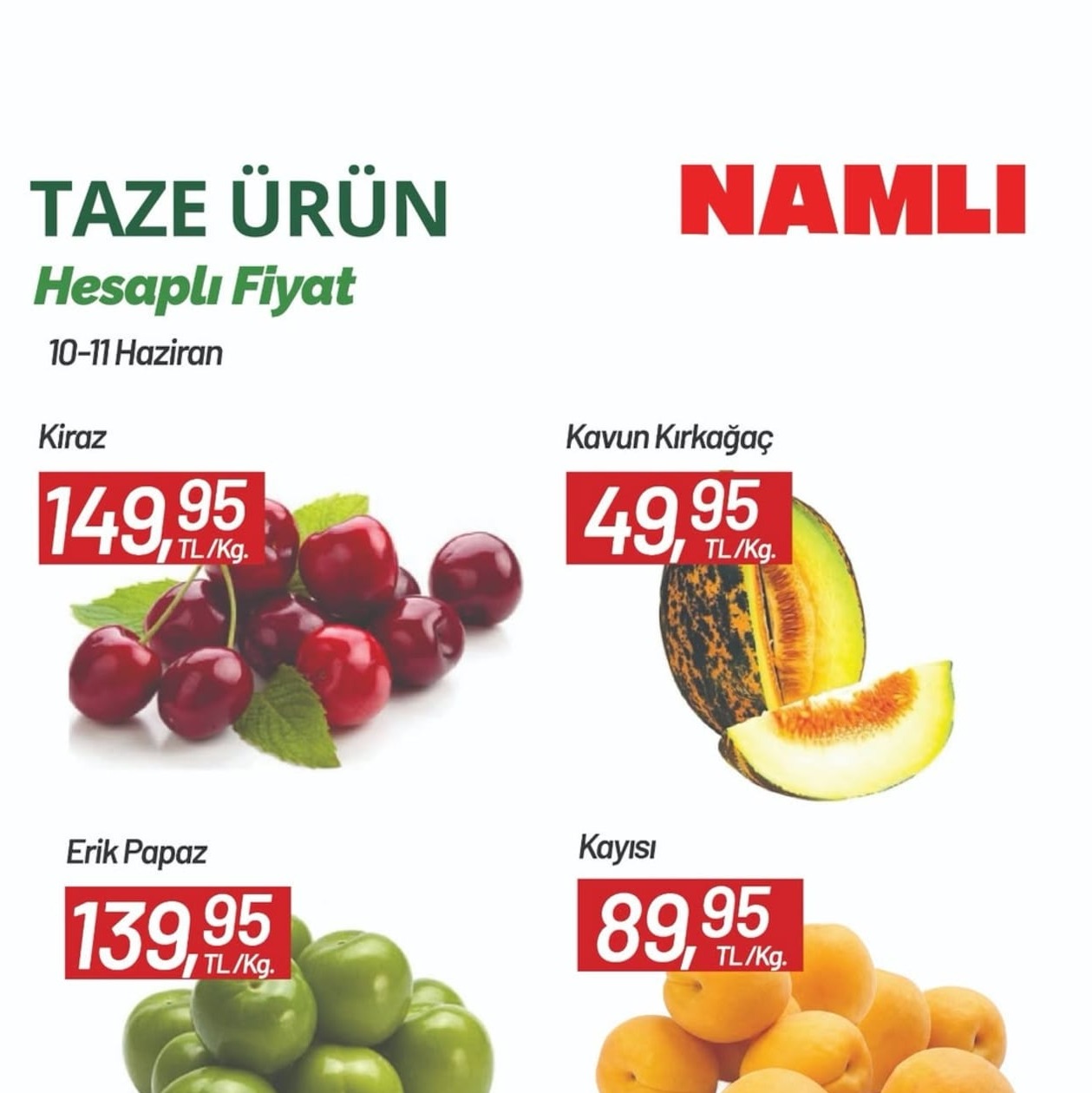 Taze Ürün Kiraz 1 Kg