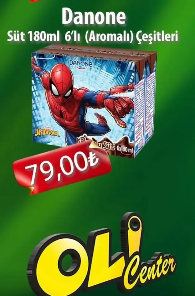 Danone Süt 180Ml 6'Lı (Aromalı) Çeşitleri