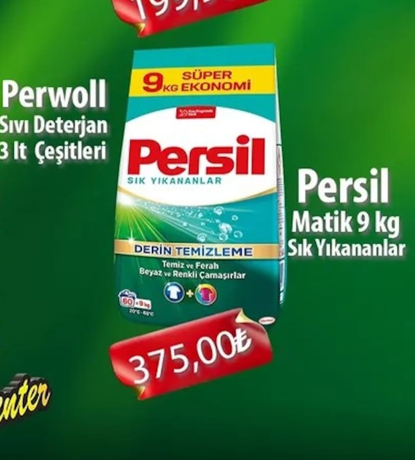 Persil Matik 9 Kg Sık Yıkananlar