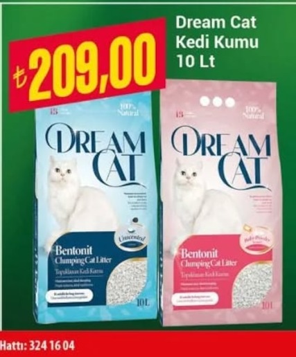 Dream Cat Kedi Kumu 10 Lt