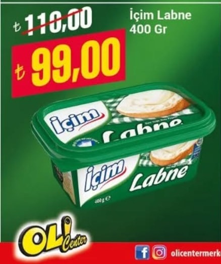 Içim Labne 400 Gr