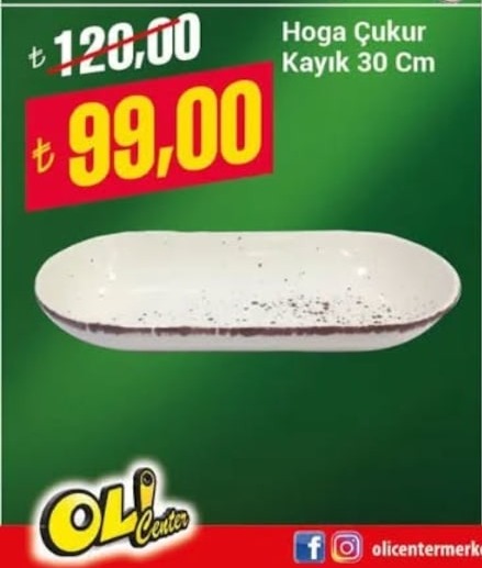 Hoya Çukur Kayık 30 Cm