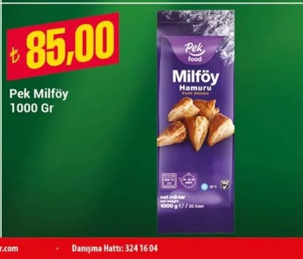 Pek Milföy 1000 Gr