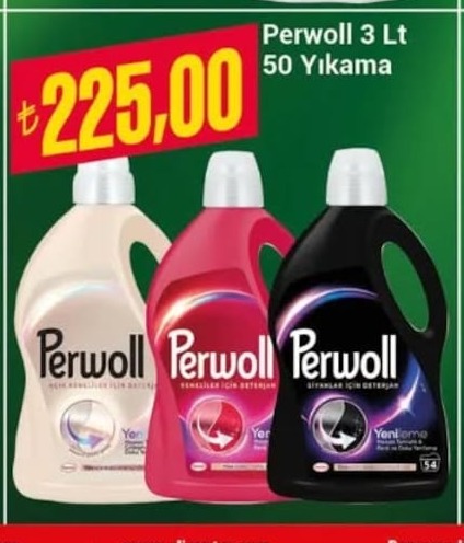 Perwoll 3 Lt 50 Yıkama