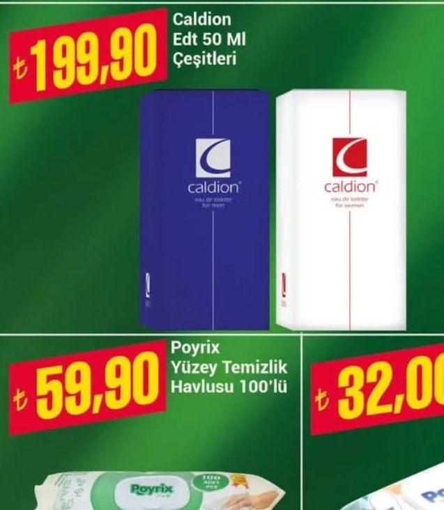 Caldion Edt 50 Ml Çeşitleri